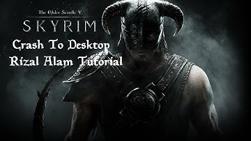 How to Fix Skyrim V CTD(Crash To Desktop) - IND