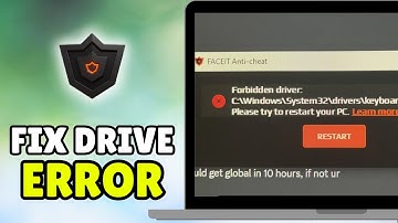 How To Fix FACEIT Anti Cheat Forbidden Driver Error 2025 (mouse.sys/keyboard.sys) - Full Guide