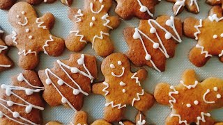 طريقة بسكويت الزنجبيل gingerbread cookies recipe 