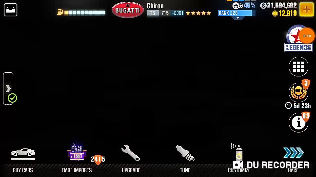 Bugatti Chiron legendary cup and evolution cup/ winning the Chiron sport 110 ans Bugatti.