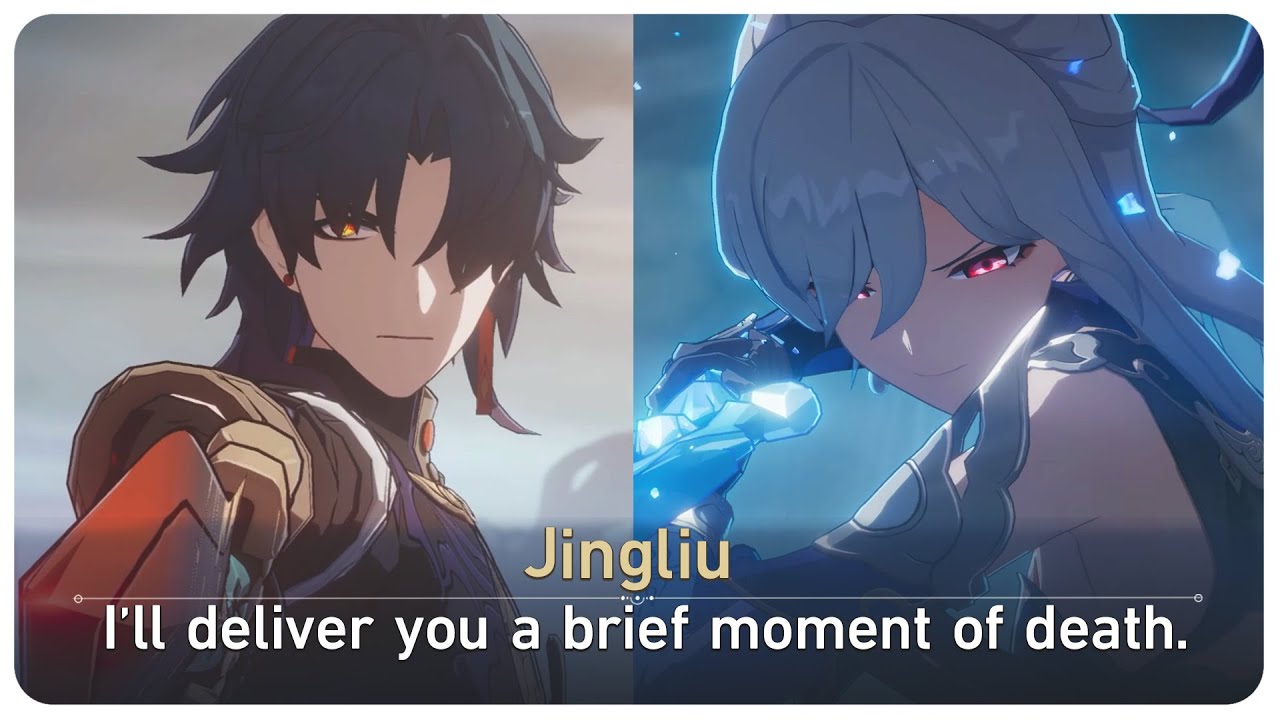 Jingliu Fights Blade Jingliu VS Blade Cutscene (Jingliu Story Quest