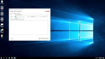 Bosch Security - DIVAR IP all-in-one - Using the Configuration Collector