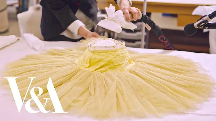 ASMR at the museum | Humidifying a ballet tutu | V&A