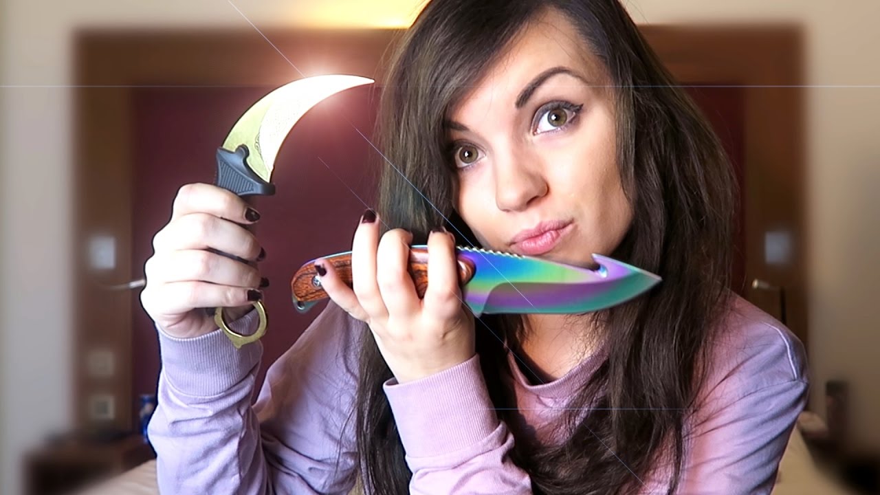 CSGO KNIFE IRL - #Chelxie Csgo 😜🔪 