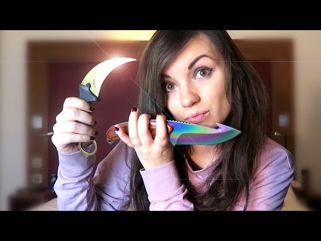 CSGO KNIFE IRL - #Chelxie Csgo 😜🔪 