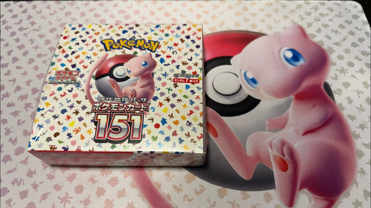 Набор бустеров Pokémon Japanese 151 | 2 ГОДА СПУСТЯ