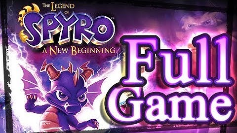 The Legend of Spyro: A New Beginning FULL GAME Longplay (PS2, Gamecube, XBOX)
