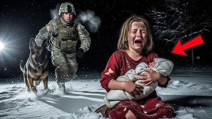 A Police and K9 Found a Mother and Newborn Twins Under Cardboard in the Snow  — A True Miracle - YouTube