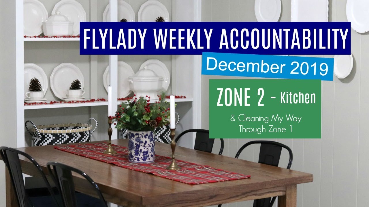 Flylady  Weekly Accountability | Zone 2 | Zone Clean With Me