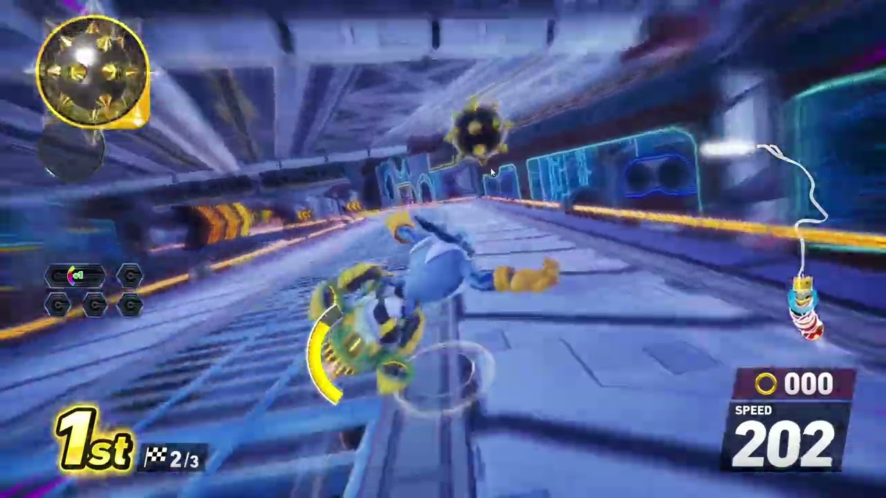 Sonic Racing: CrossWorlds Online Match: Ocean View Track Jet Using 