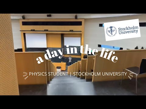 A day in the life of a Physics Student (Stockholm University) | idyllic insu