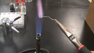 Flame Testing for Qual Lab