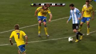 ARG 77. Lionel Messi vs Sweden - Friendly 12-13