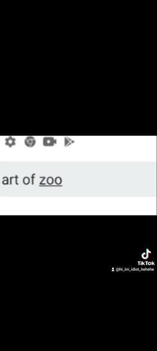 DO NOT SEARCH ART OF ZOO WARNING⚠