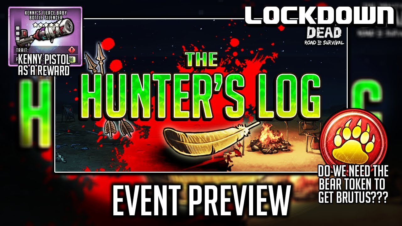 TWD RTS: "Do we need the Bear Token from Hunter Log Event for Brutus?" Walking Dead Road to Survival