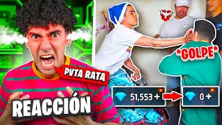 REACCIONANDO a LA BROMA de YAIR17 donde ME GASTA TODOS MIS DIAMANTES EN FREE FIRE *rata* | TheDonato