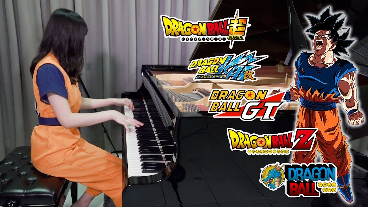 ドラゴンボールカード ピアノ DRAGON BALL PIANO MEDLEY - 30,000 Subscribers Special - Ru's