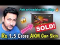 Dynamo Back to Back patt se headshot | AKM Gun skin sells for 1.5 Crore - Dynamo shocking reaction
