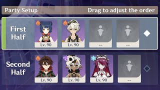 [5.5 Abyss] 4* Duo + Trio Clear (4* Weapons)