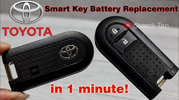 TOYOTA Smart Key / Keyless / Key FOB Battery Replacement
