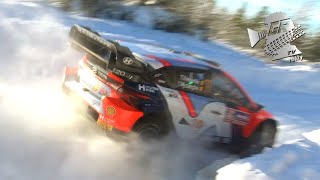 WRC 71° Rally Sweden 2024 | HIGHLIGHTS with BEST FANS by GRBrally 🎬