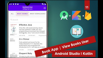 Book App Firebase | 11 Show Books User | Android Studio | Kotlin