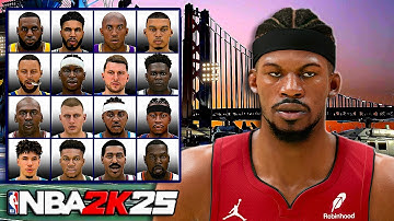 BEST Jimmy Butler Face Creation in NBA 2k25!