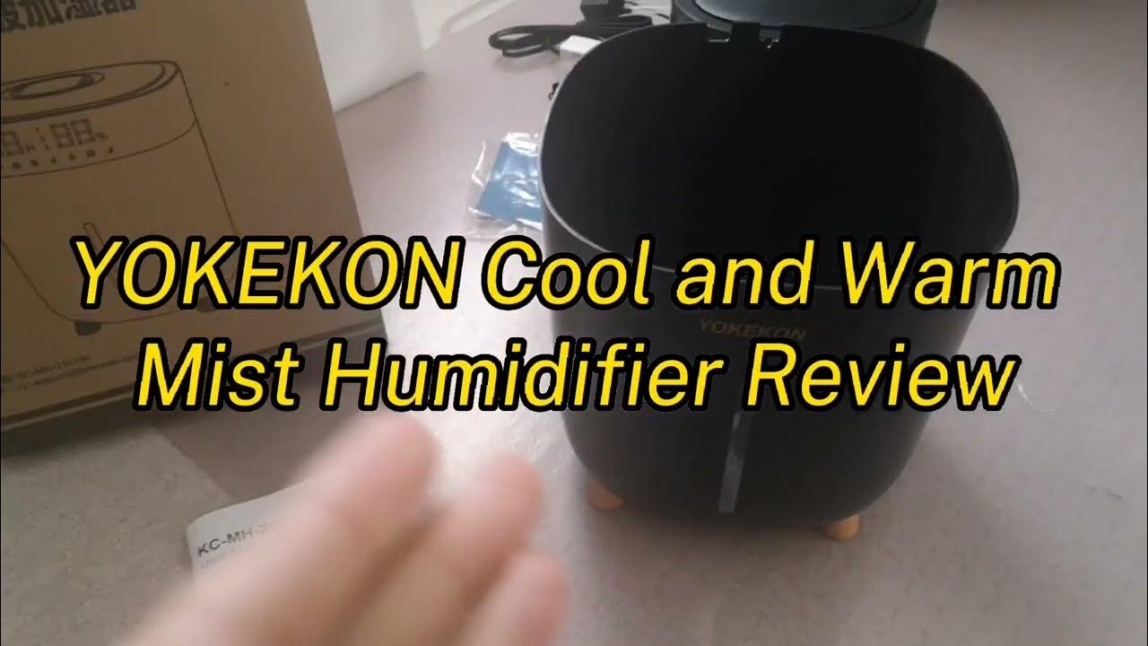 YOKEKON 7L Cool and Warm Mist Humidifier Video Review YouTube