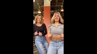 Addison Rae Cute Dance With Her Mom Hype House Squad 