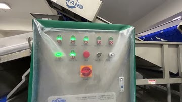 Automatic shrimp grading machine /Clasificadora de camarones