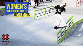 BEST OF Women’s Skateboard Street | X Games Japan 2023