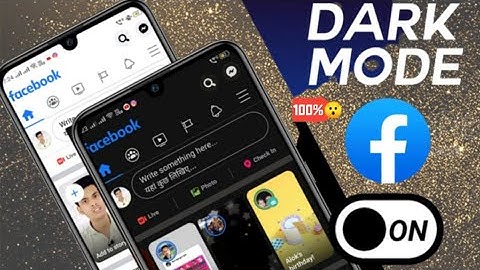How to enable Dark mode in Facebook 2023 || Enable Dark mode