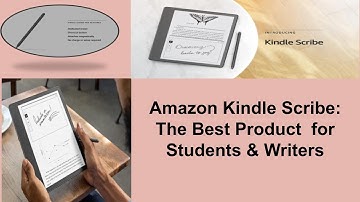 Amazon Kindle Scribe Amazing Features