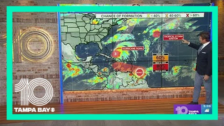 Tracking the Tropics: Tropical Storm Gaston forms ...
