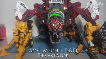 Aoyi Mech and D&D Devastator (KO Studio Series) Review