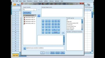 Compute a total score in SPSS