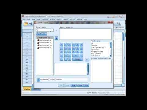 Compute a total score in SPSS