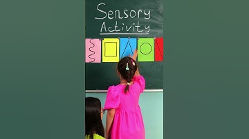 🎯 Touch & Trace! Sensory Shape Game for Kids