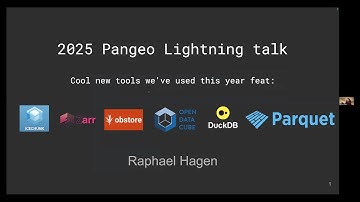 2025 Pangeo data pipeline - cool new tools we’ve used