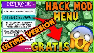 HACK MOD MENU PARA ROBLOX ULTIMA VERSIÓN ACTUALIZADO 2021VOLAR TODO INFINITO ANTIBAN