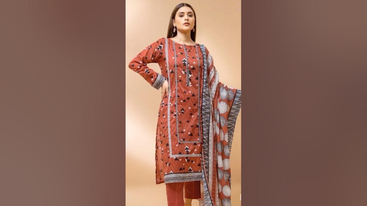 printed lawn Dress designsyour queries summer dress designeid design