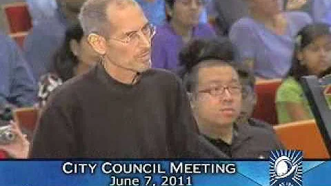 Steve Jobs Presents to the Cupertino City Council ...