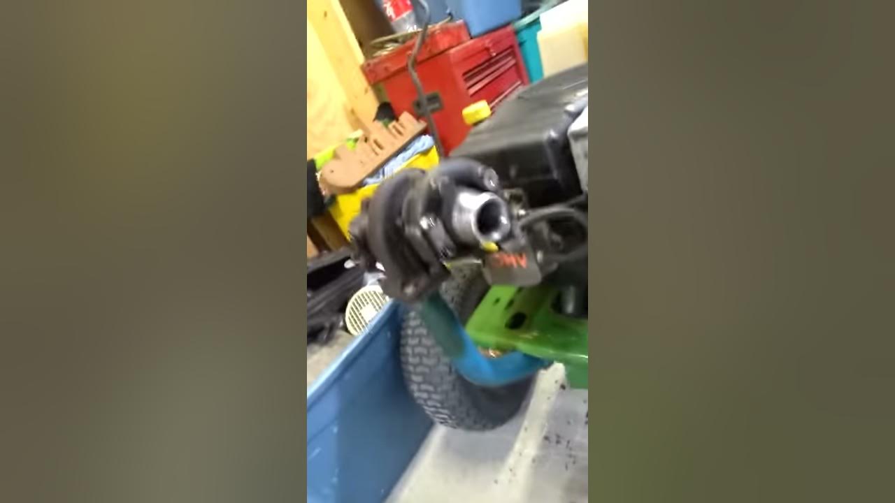 Turbo Lawn Mower Project YouTube