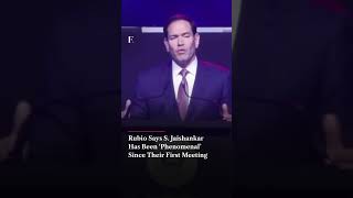 Marco Rubio Recalls First Meeting as Secretary of State With India’s S. Jaishankar | Firstpost News