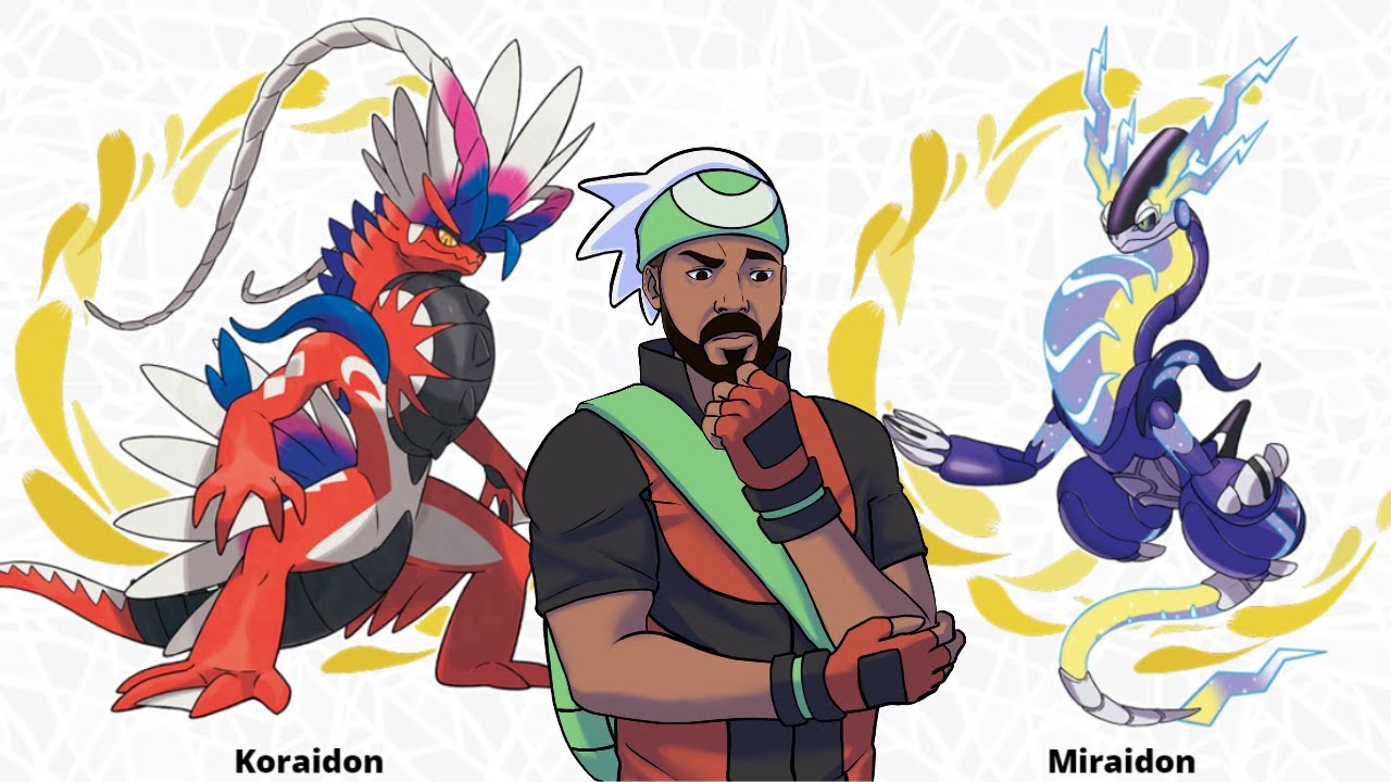 Novos detalhes sobre os Pokémon lendários Koraidon e Miraidon