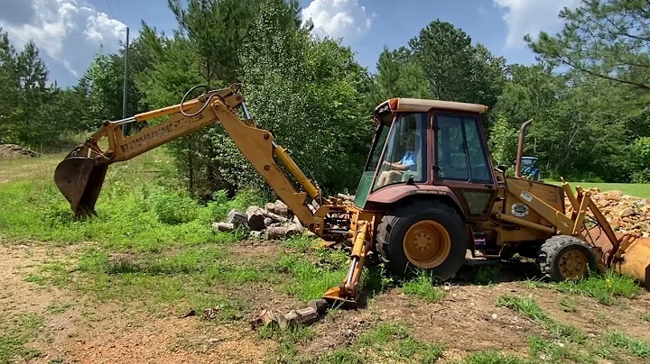 Case 580K Construction King Extendahoe Backhoe