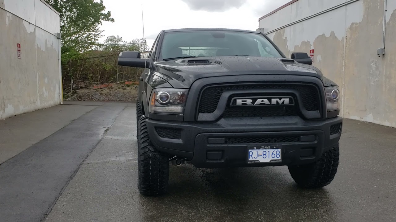 35inch Tires On Ram 1500 Warlock Youtube 