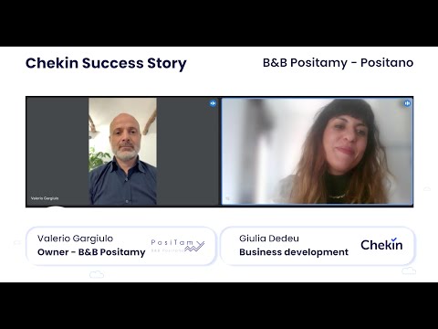 Chekin Success Story - Valerio Gargiulo, B&B Positamy owner