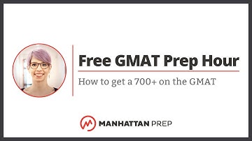 Free GMAT Prep Hour: How to get a 700+ on the GMAT