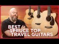 The Best Spruce Top Travel &amp; Couch Guitars | Taylor GS Mini vs Furch Pioneer vs Martin 000 Jr